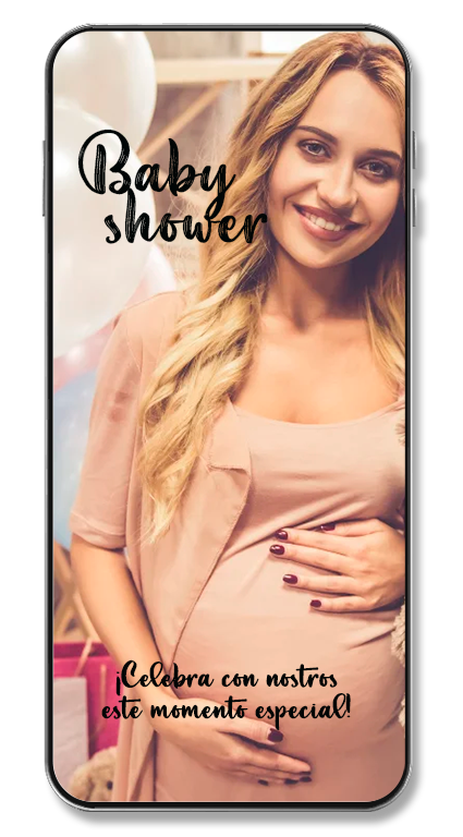 Baby shower diseño 1